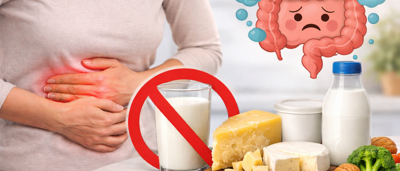 Lactose intolerance: symptoms, tests, causes, and the right diet